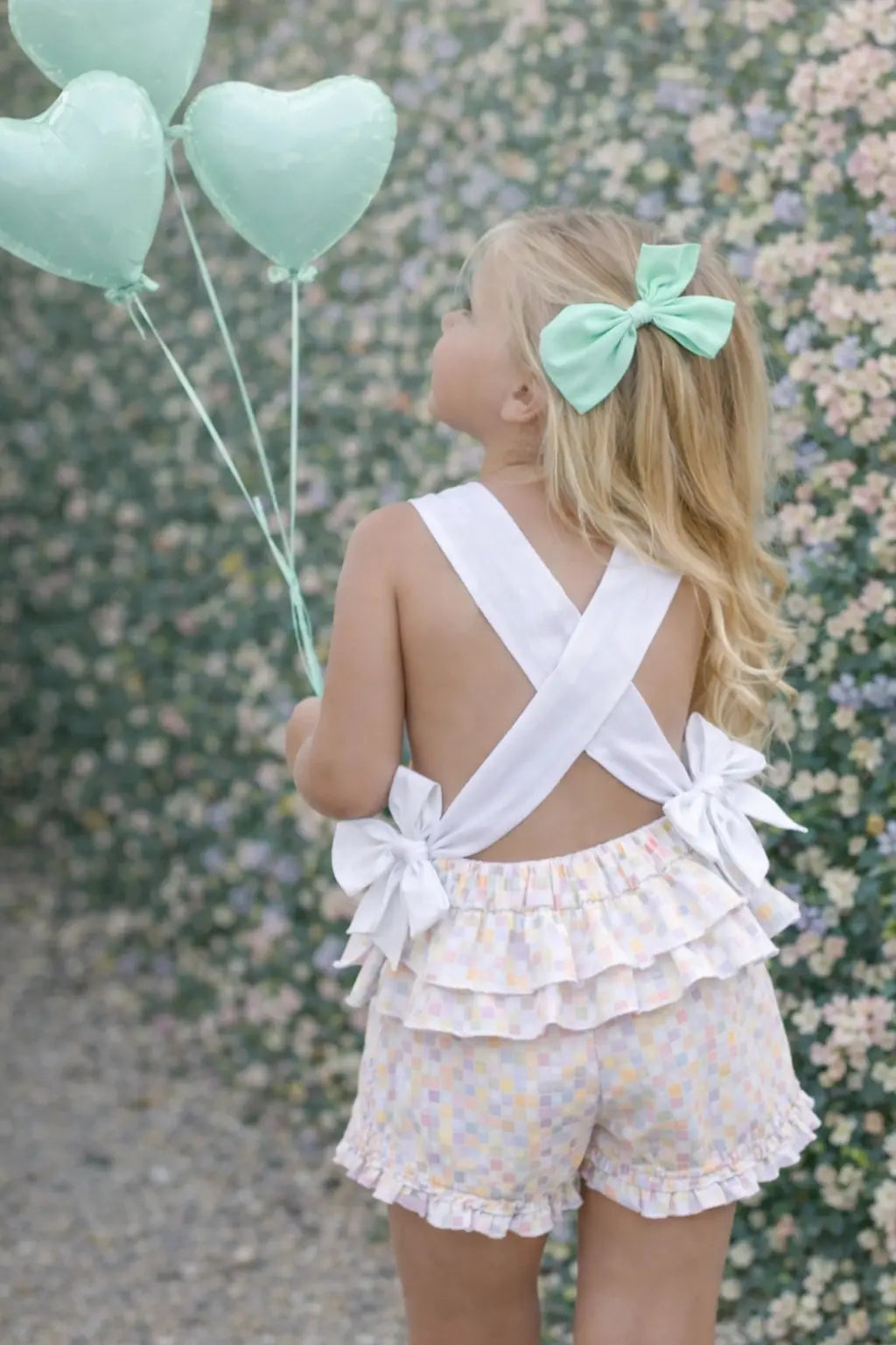 Babine Girls Missoni Abstract Frilly Playsuit Babine