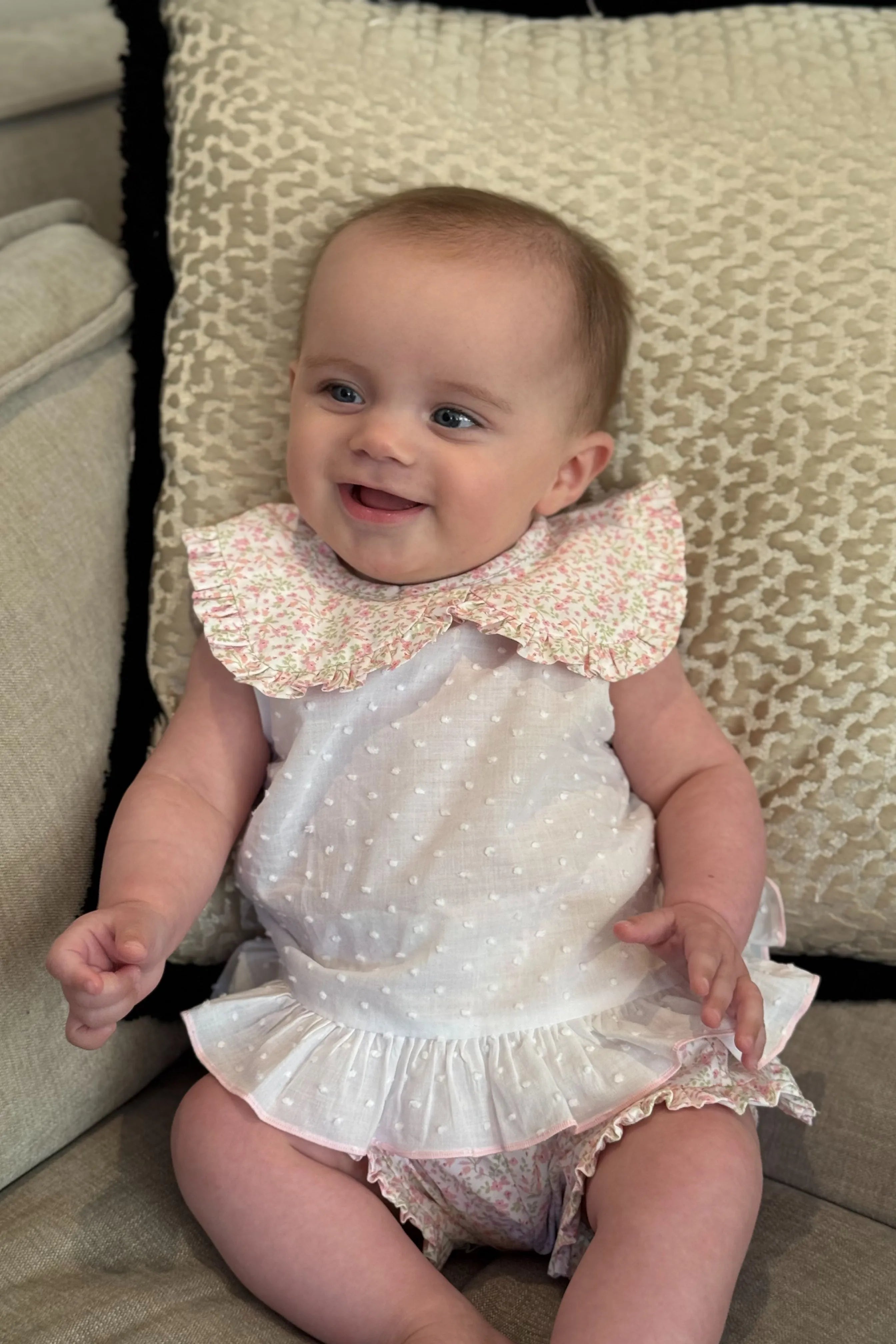Baby Girls Floral Short Set Dainty Delilah