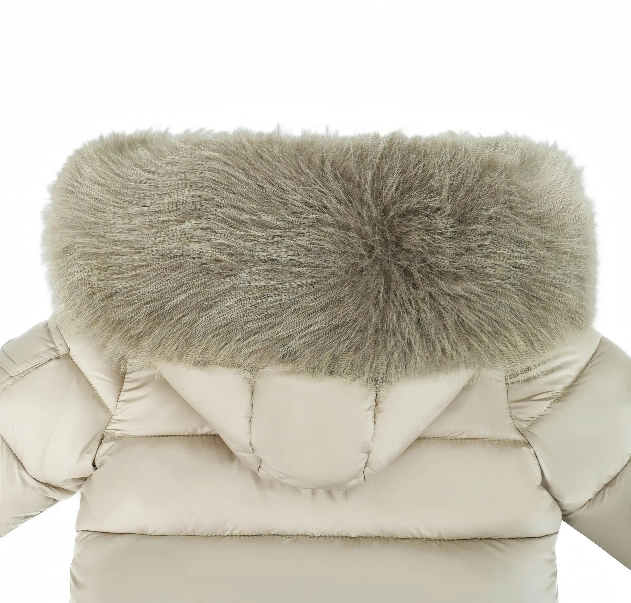 Camel Fur Hood Unisex Coat Upto 12 Years - In Stock Dainty Delilah