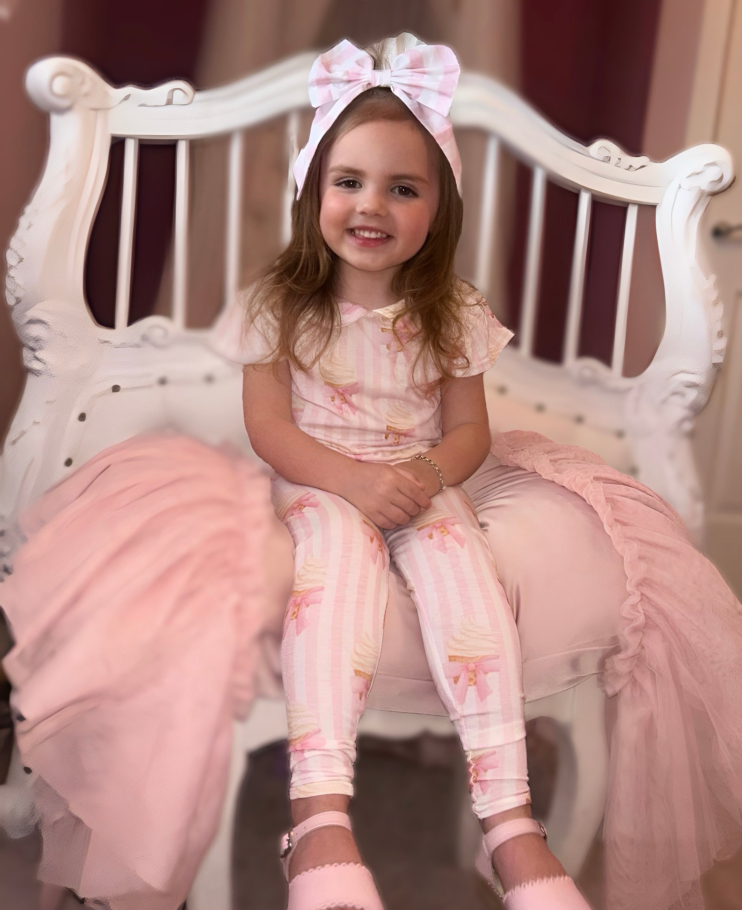 Ice Cream Soft Touch Loungewear Set - Handwash Only Dainty Delilah