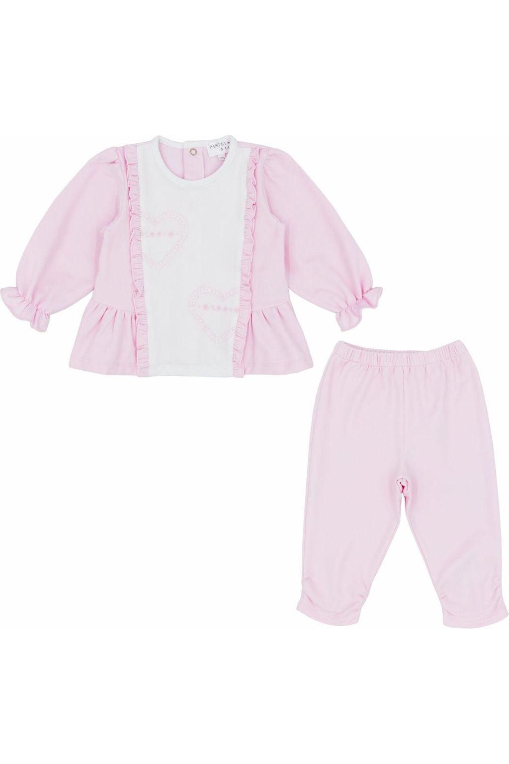 Pastels & Co Girls Pink Jilly Set 036B Dainty Delilah 