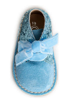 Rochy Blue Glitter Boots NON RETURNABLE - Dainty Delilah