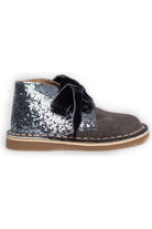 Rochy Grey Glitter Boots NON RETURNABLE - Dainty Delilah