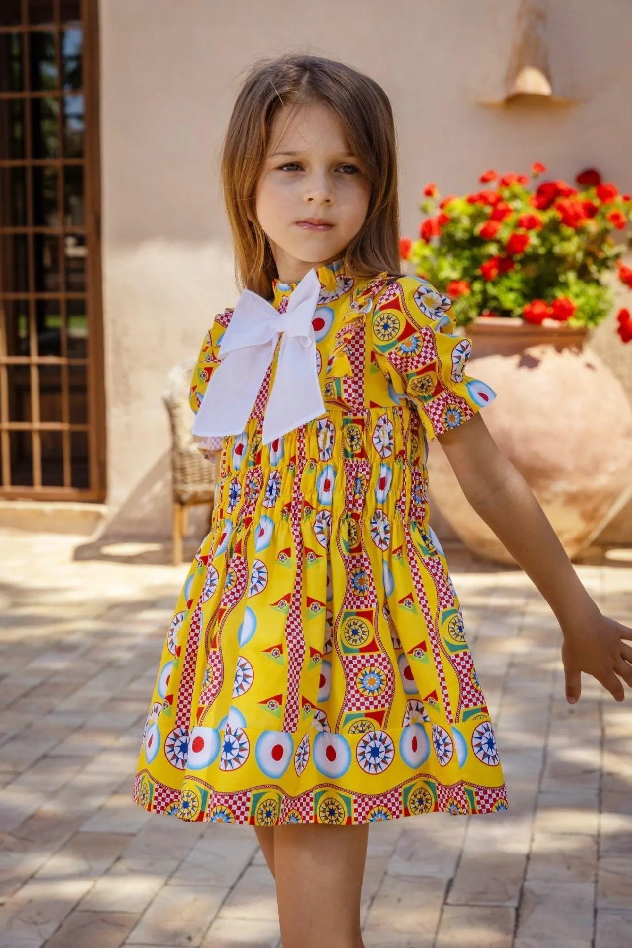 Rochy Girls Estrella Bow Dress - Dainty Delilah