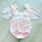 SS26 Baby Girls Multi Tulle Pink Romper Dainty Delilah