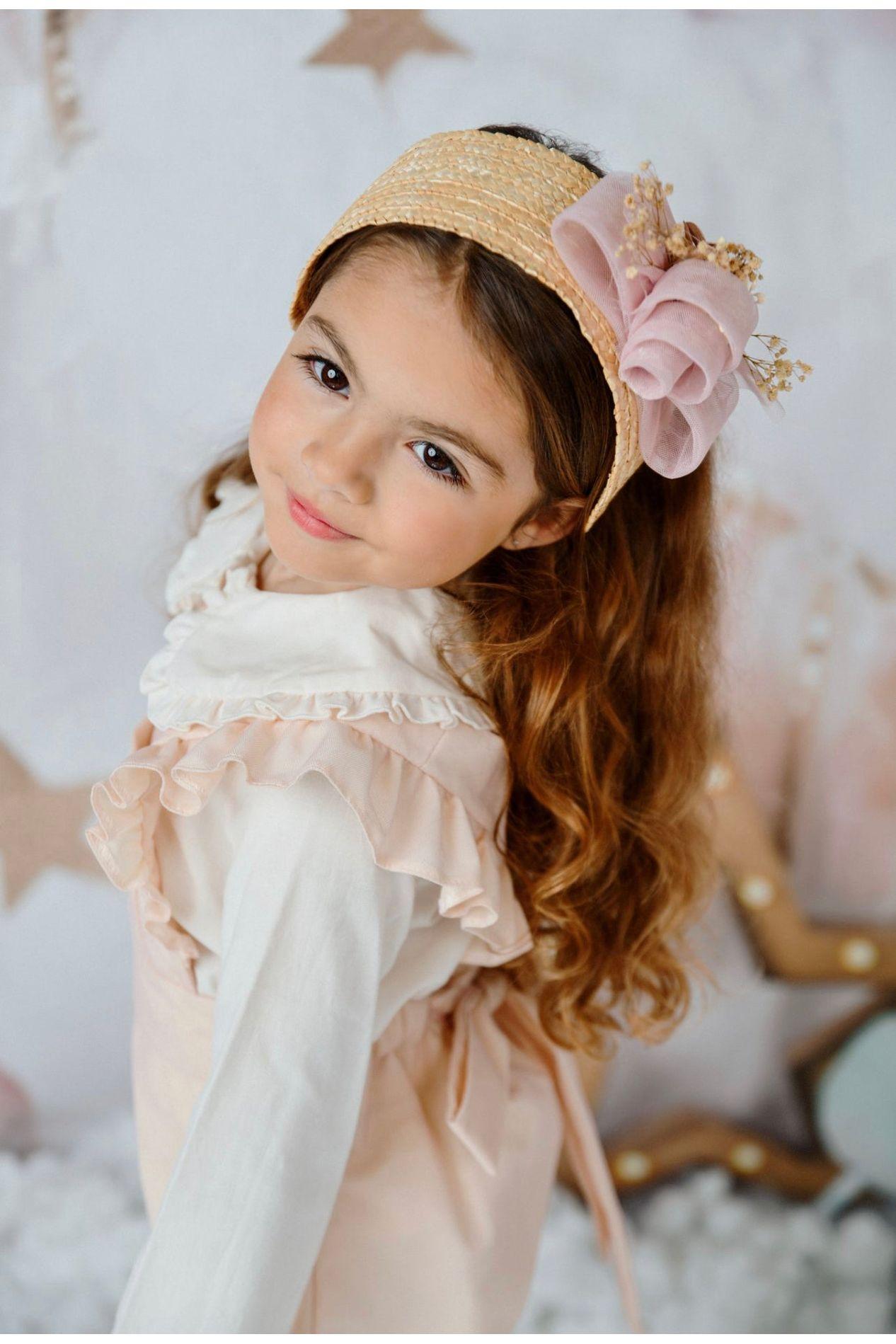 SS23 Babine Girls Pink Tulle Playsuit 812 Dainty Delilah 