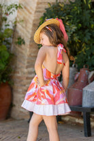 SS25 Babine Girls Pucci Open Back Dress
