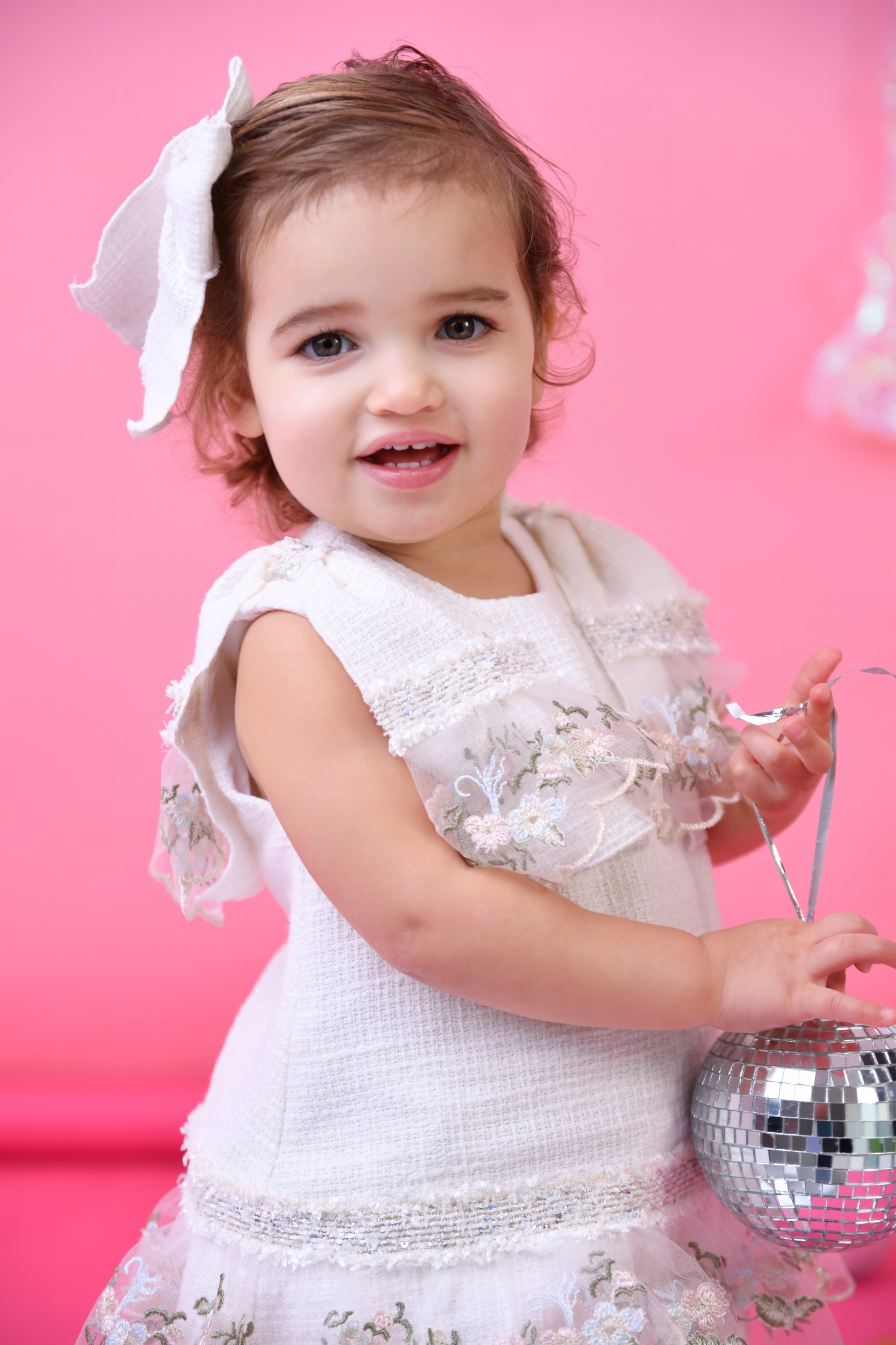 SS25 Naxos Baby Girls Rosaletta Dress & knickers Dainty Delilah