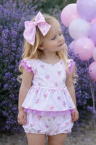 SS26 Babine Girls Balloon Tulle Jam Pant Set