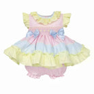 SS26 Baby Girls Easter Smock Dress & Knickers Dainty Delilah