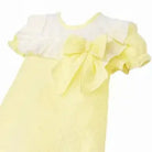 SS26 Baby Girls Lemon A Line Dress & Knickers Dainty Delilah