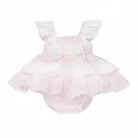 SS26 Baby Girls Pink Frilly Summer Dress & Knickers Dainty Delilah