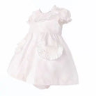 SS26 Baby Girls Pink Pocket Smock Dress & Knickers Dainty Delilah
