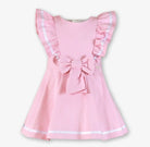 Miranda Girls Pink & White Sailor Dress Miranda