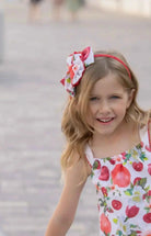 SS26 Miranda Girls Red Fruit A Line Dress