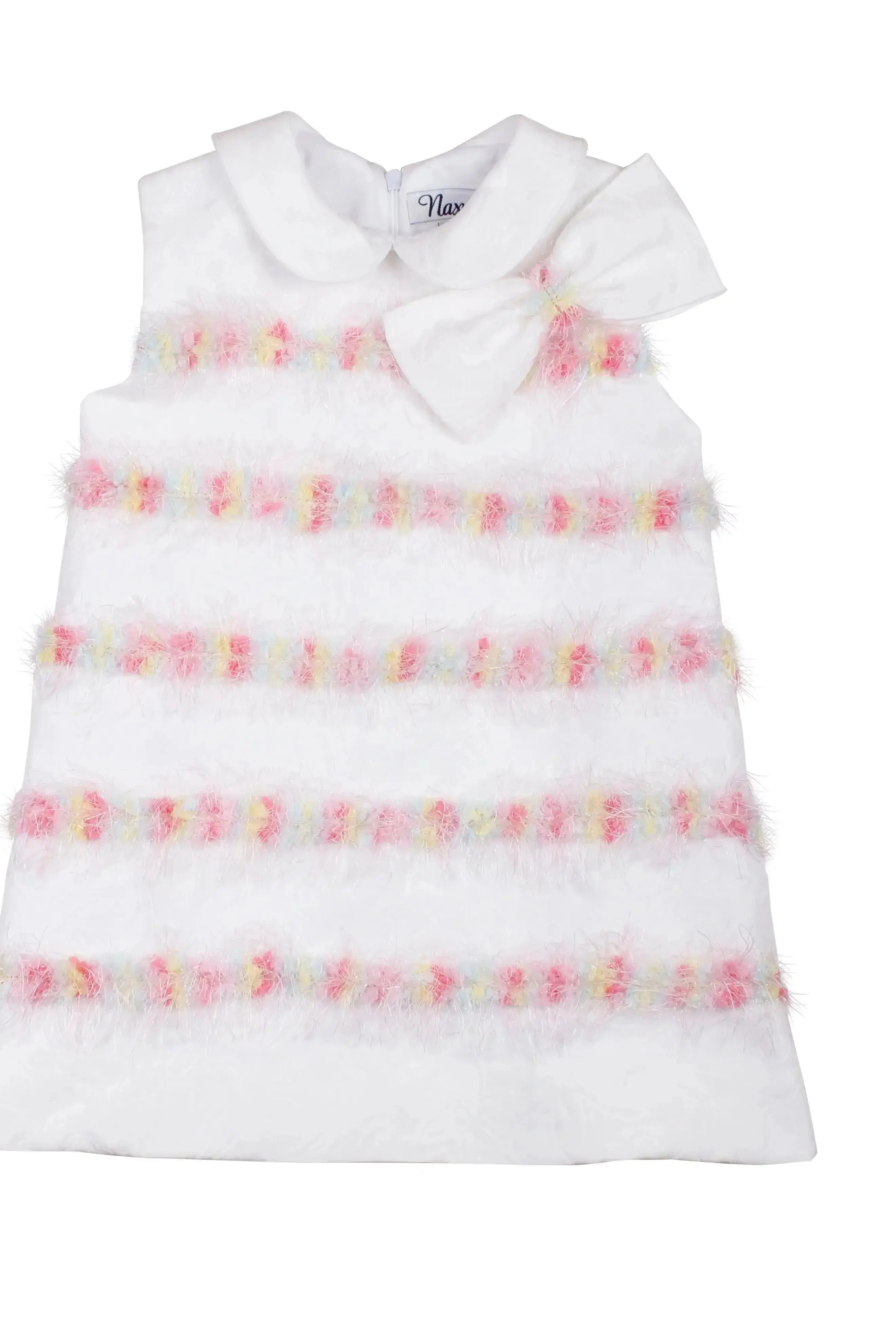 SS26 Naxos Girls Pastel Confetti Tulle Dress Naxos