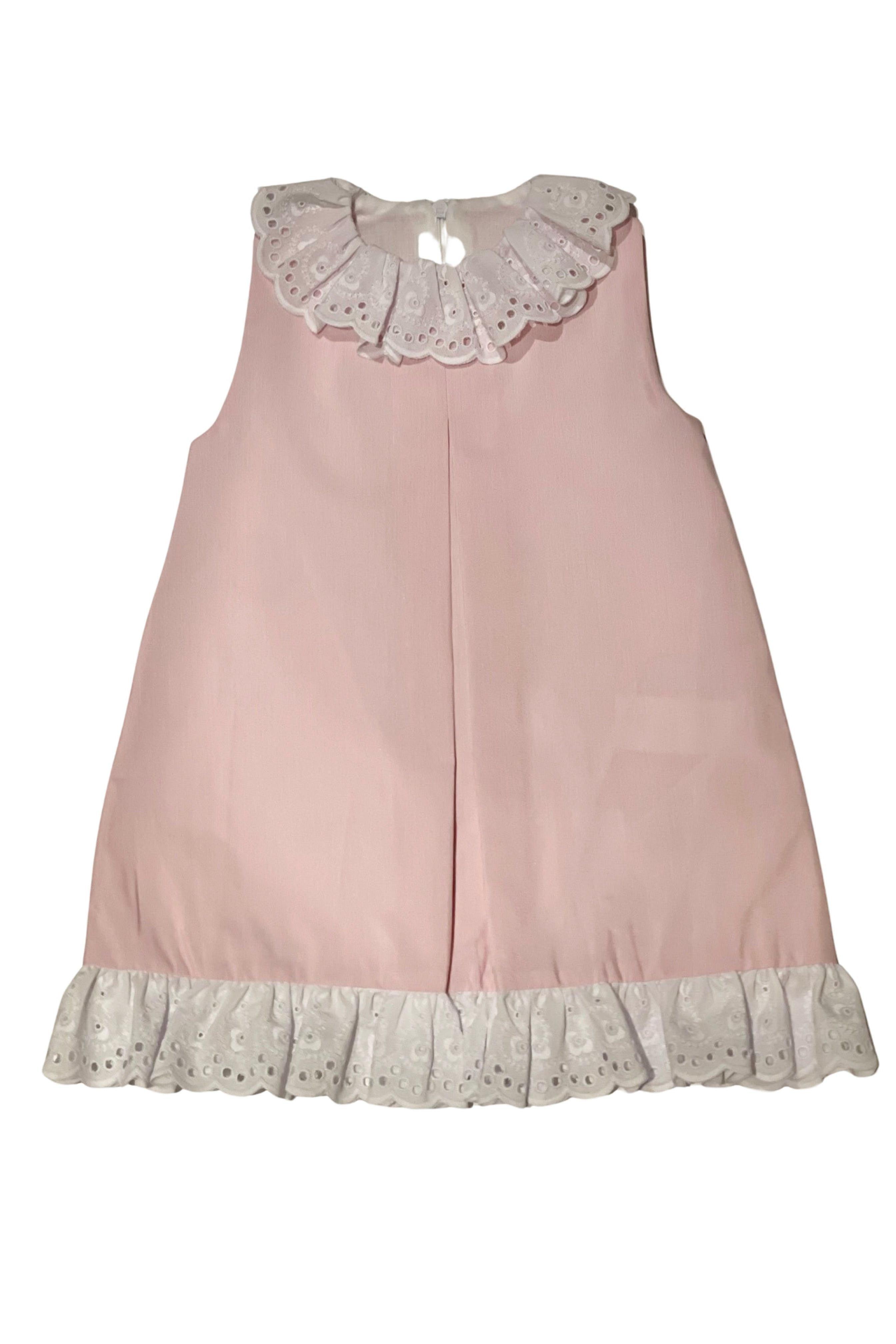 SS24 Lor Miral Girls Pink A Line Dress Dainty Delilah